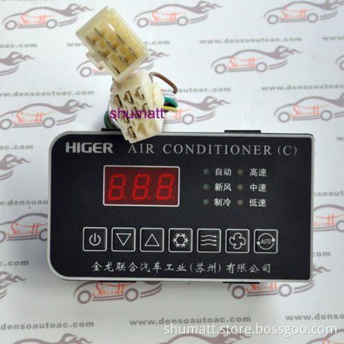 HIGER & Kinglong& NTCAC Bus Air Conditoner Control Panel
